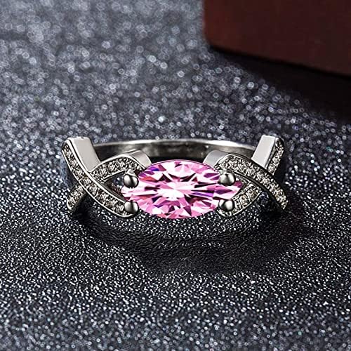 Zircon Eye Fashion Rings Rings Ladies Diamond Combinações personalizadas Crystal Inclaid Horse Rings