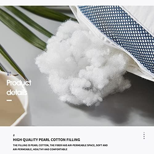 Almofadas de cama de cassia para capa de algodão adormecido com preenchimento de ímã bilateral do