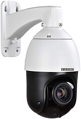 Eversecu 1pcs 20x Zoom Auto-Crise PTZ Security Camera + 1PCS CCTV Tester Tester
