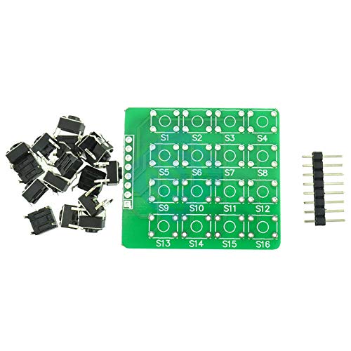 4x4 44 4 x 4 MATRIX TECHADO TECLADO Módulo 16 Botton MCU para Arduino DIY Kit Board