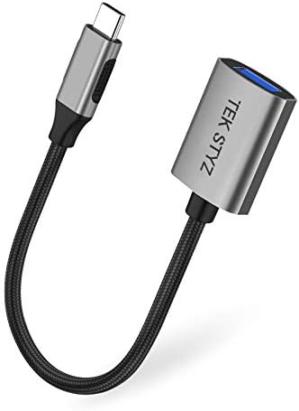 Adaptador TEK Styz USB-C USB 3.0 Compatível com Mercedes Media Interference Cable Atualize OTG Tipo-C/PD