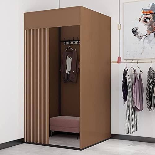Vestiário, sala de encaixe cortina da loja de roupas para encaixe móvel sala trocas de sala de cortina de cortina