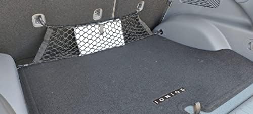 Envelope Style Automotive Elastic Trunk Mesh Cargo Net para Hyundai ioniq 5 2022 2023 - Organizador e armazenamento de troncos premium - rede de bagagem para crossover - Melhor organizador de carros para Hyundai ioniq 5