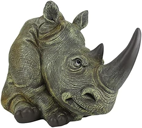 Jeviyo Setting Outdoor estátua original Arte do jardim Rinoceronte Rhino Escultura Criativa Decoração criativa