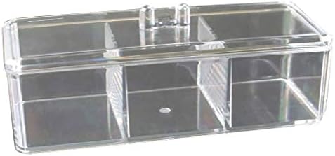 UXZDX CuJux Jewelry Box Transparente Caixa de armazenamento de plástico portátil Portátil Clear