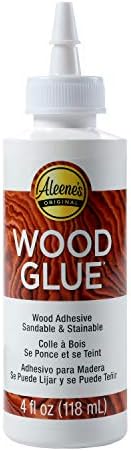 Cola de madeira de 4 oz de Aleene, 4 fl oz - 1 pacote