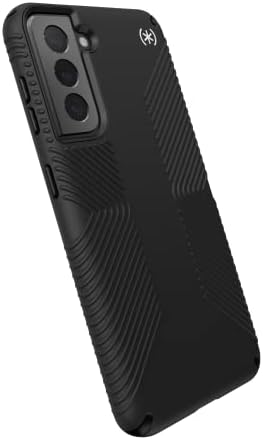 Speck Products Presidio2 Grip Samsung Galaxy S21 5G Case, preto/preto/branco