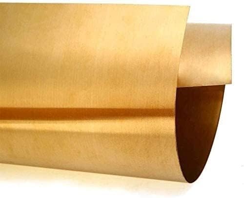 Nianxinn Brass Metal Metal Folhas de placa de papel alumínio folhas de latão