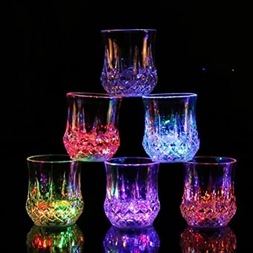 PartyKindom Flash Light Up Up Copo Creative Bar Night Club Party Drinking Cup Party Decorações de
