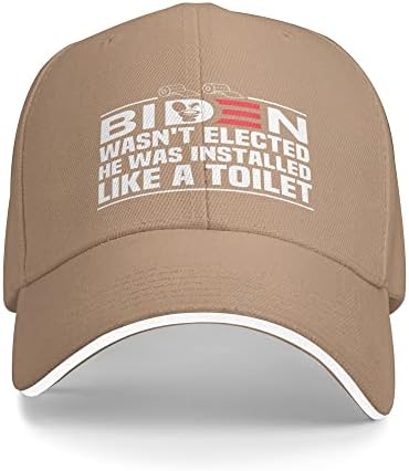 Trump 2024 F K Biden Hat Anti Joe Biden não foi eleito, ele foi instalado como um chapéu de beisebol