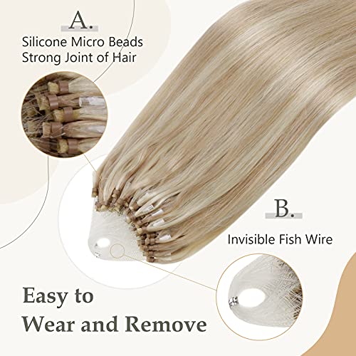 Salvar mais Buy Together: Easyouth Clipe de 20 polegadas em extensões de cabelo 18p613 e extensões de cabelo