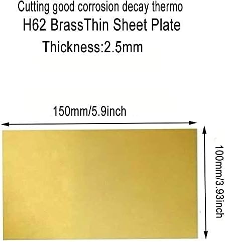 Folha de cobre Yiwango folha h62 de metal de metal fino de folha de papel alumínio de placa de placa