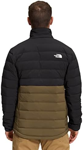 O North Face masculino Belleview Streting Down Jacket, TNF Black/Militar Olive, Média