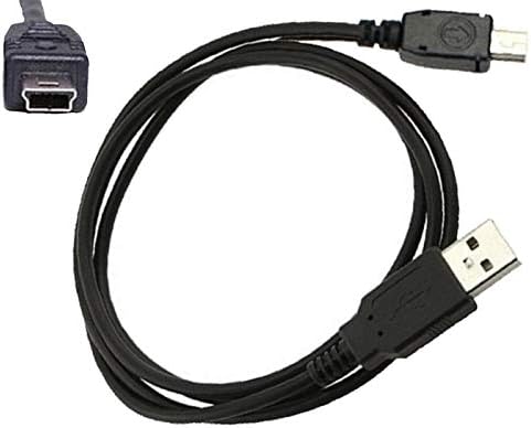 ABRIGENTE USB 2.0 Mini cabo de cabo Compatível com Sandisk Silver Media Player Sansa Clip ZIP SDMX18R-004GK-A57