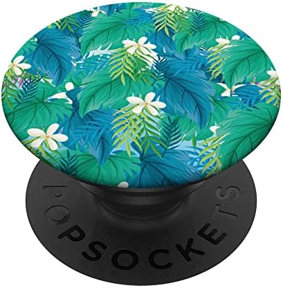 Flor de Hibisco Tropical Boho para Popsockets de verão Swappable PopGrip