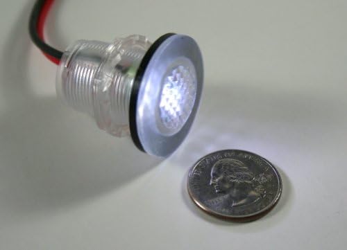 Luz à prova d'água LED PilotLights.Net - LIVE, Interior ou Exterior 24 volts DC Luz