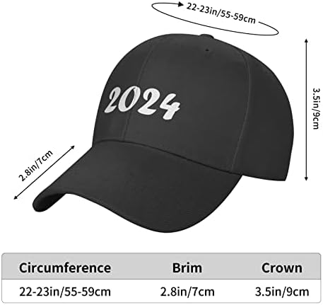 RSZYP 2024 Caps de beisebol Caps esportivos ajustáveis ​​Chapéus de pai unissex para adultos