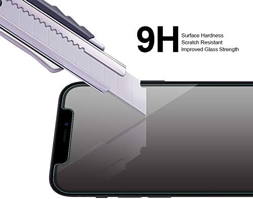 Protetor de tela anti -espião SuperShieldz, projetado para iPhone 13 mini, vidro temperado, anti