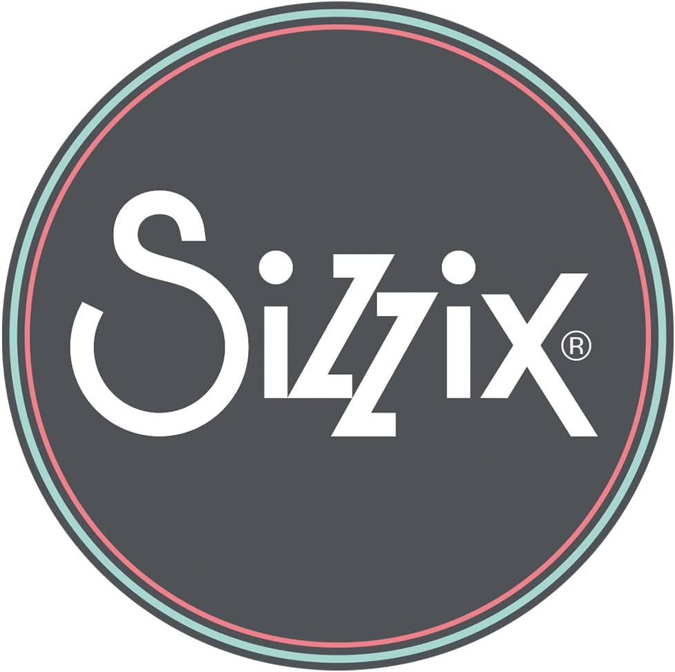 A textura 3D do Sizzix desaparece a pasta de gravação acolchoada por Tim Holtz, 665734, multicolor