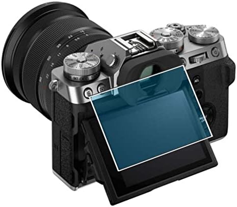 PUCCY 3 PACK Anti-Blue Light Screen Protector, compatível com Fujifilm X-T5 TPU Guarda de filme （Protetores