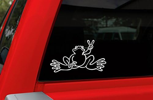 Chroma 003928 Die Cutz 'Peace Frog' Decal