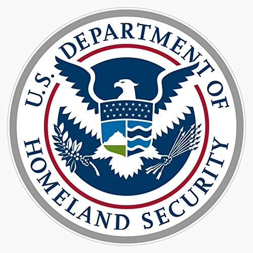 Departamento de Homeland Security logotipo decalque vinil adesivo 5