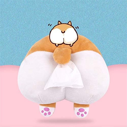 Womenqaq Tissue Butt Buttler Dispenser Dispensador Cat Car Corgi Cartoon Teclo Catd Back Mount ACESSÓRIOS