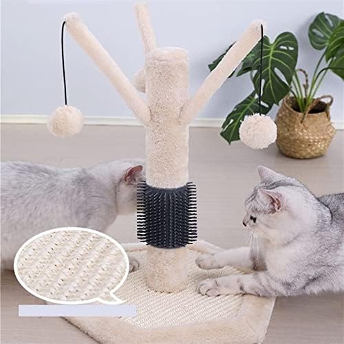 Árvore de gato depila para grande gato gato brinquedo de gato de gato interativo pilão de pylon pós post