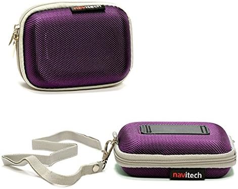 Navitech Purple Hard Protective Watch/pulseira compatível com o relógio GPS Lezyne Micro Color