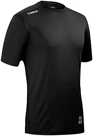 MudGear Men's Short Slaeve Cirlada de Performance Vx - Camisas de Treino para Homens - OCR, Ginásio, Runção, Ginásio,