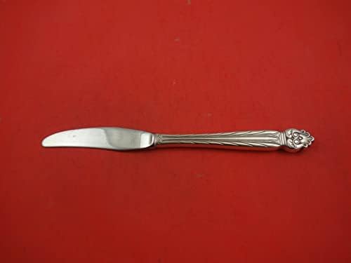 Intermezzo por faca nacional de grade de prata esterlina 8 1/2 Falhe de talheres vintage